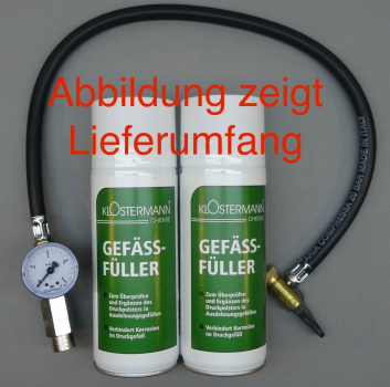 Preview: Set Klicken: 2xFüllgas(brennbar) 1xAdapter