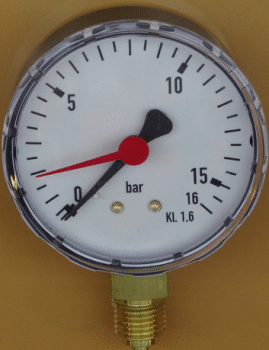 Manometer 0-16bar Honeywell (radial)