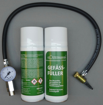 Preview: Set Klicken: 2xFüllgas(brennbar) 1xAdapter