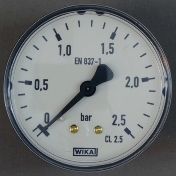 Manometer 0-2,5bar WIKA