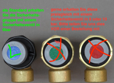 Sicherheitsventil für Honeywell SG160S SG160SD