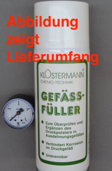 Ersatzmanometer und eine Füllgasdose