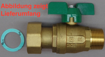 Absperrkugelhahn (2193200) 1"