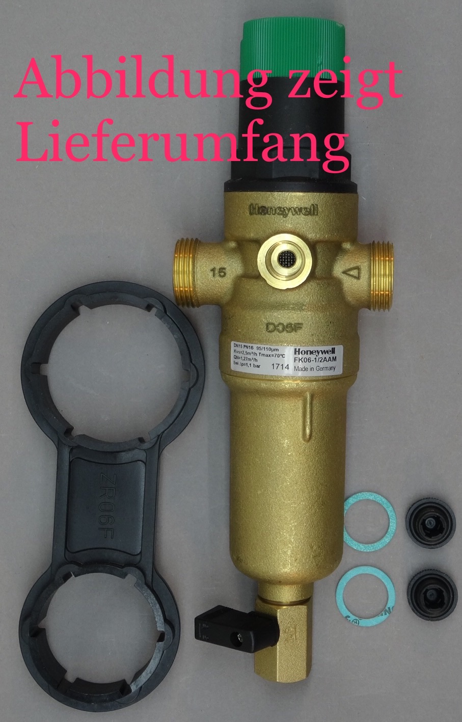 Druckminderer Shop - FK06-1/2AAM (mit Messingtasse ohne Verschraubung)