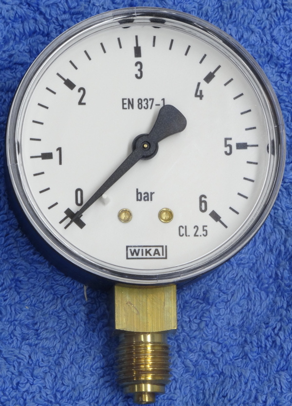 Manometer 0-6bar WIKA (radial)