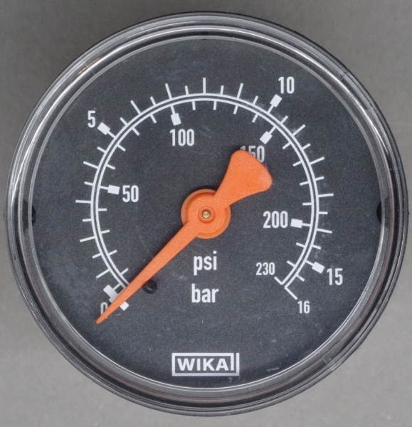 Manometer 0-16bar Honeywell (M74CS-A16)