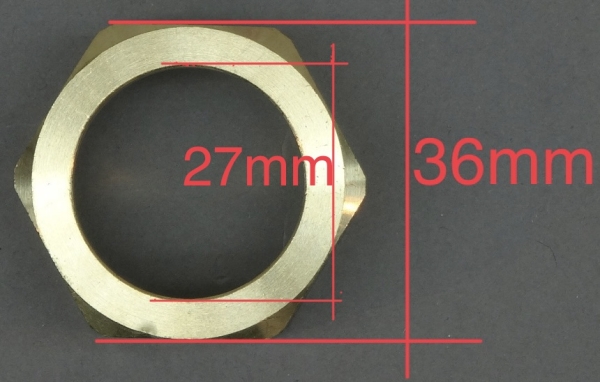 Wasserpumpenverschraubung (G1" auf R1/2")