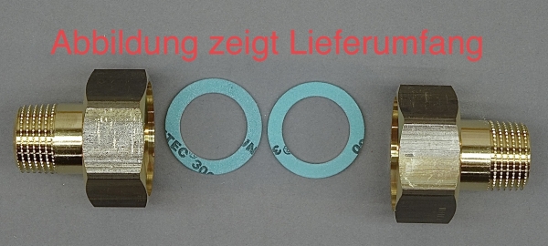 reduzierende Verschraubung (G1" auf R1/2") - VST06-1/2AR