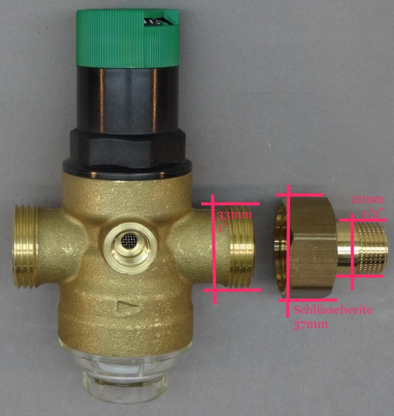 D06F-3/4-Sonderverschraubung 1/2"