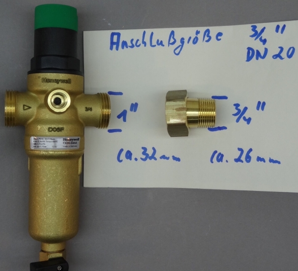 FK06-3/4AAM (mit Messingtasse & Verschraubung)