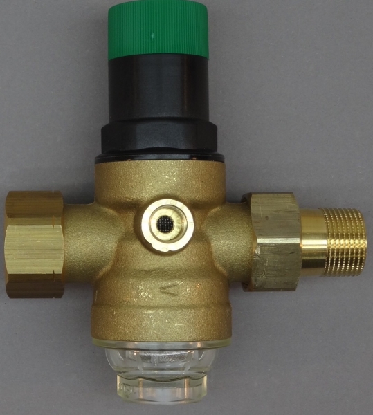 D06F-3/4-Links (mit Überwurfmutter und Verschraubung 3/4")