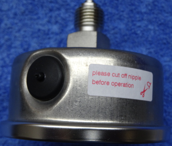 Manometer 0 bis 10 bar (Edelstahl) Afriso