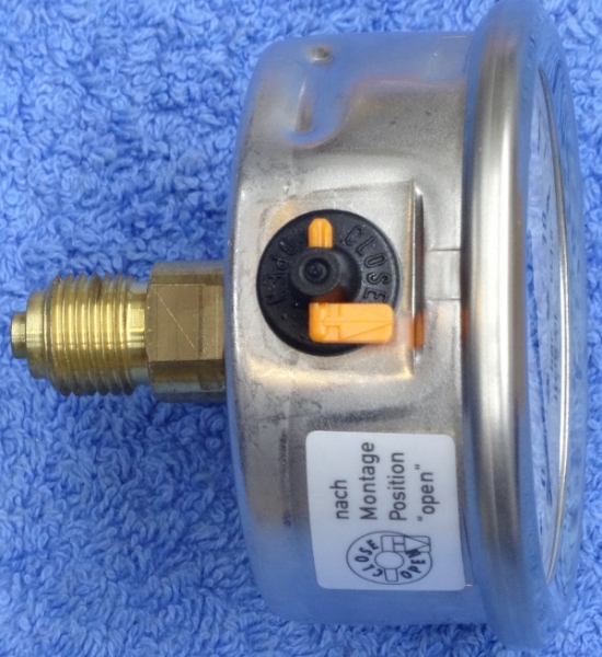 Manometer 0-10bar (Glycerinfüllung) WIKA