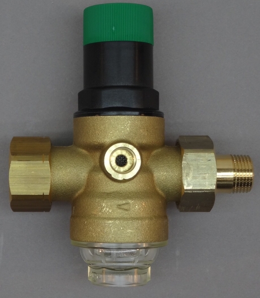 D06F-3/4-Links (mit Überwurfmutter und Verschraubung 1/2")