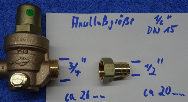 DRV 402 (Sonderausführung mineralölhaltige Flüssigkeiten) DN15, 1/2"