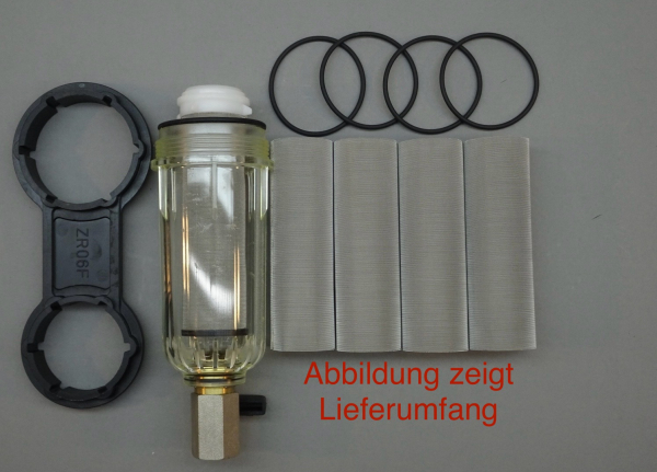 Nachrüstfilter 100 µm (inkl. 4 x Ersatzfilter)