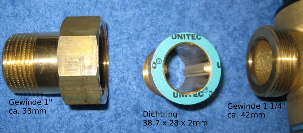 10 x Dichtring (38,7 x 28 x 2 mm)
