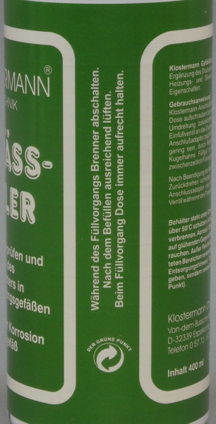 Klostermann Füllgas (brennbar)