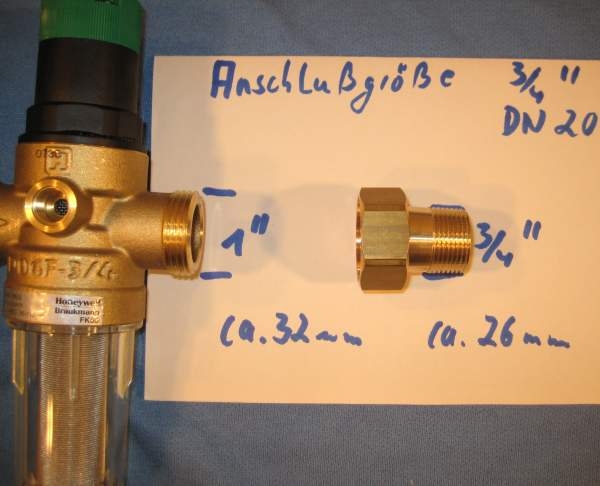 FK06-3/4AAM (mit Messingtasse ohne Verschraubung)