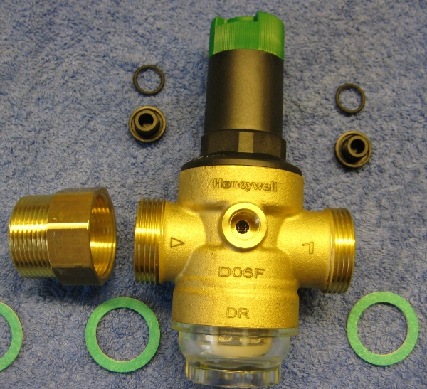HS10 1"/DN25 durch Druckminderer ersetzen