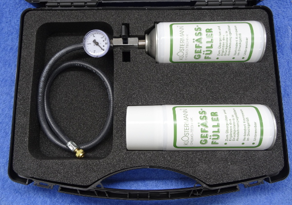 Kofferset Afriso (2xDose, 1xAdapter)