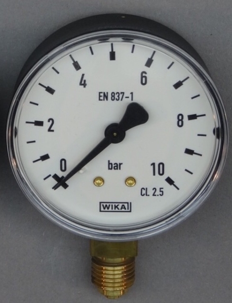 Manometer 0-10bar WIKA (radial)
