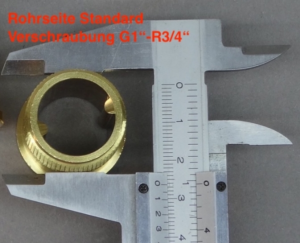 10er Set Wasserpumpenverschraubung (G1" auf R1/2")