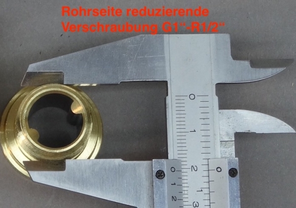 Wasserpumpenverschraubung (G1" auf R1/2")