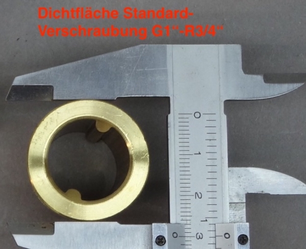 Wasserpumpenverschraubung (G1" auf R1/2")