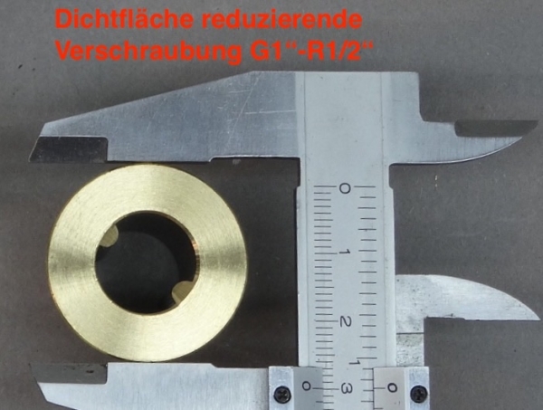 5er Set: reduzierende Verschraubung (G1" auf R1/2")  - VST06-1/2AR