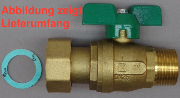 Absperrkugelhahn (2193200) 1"