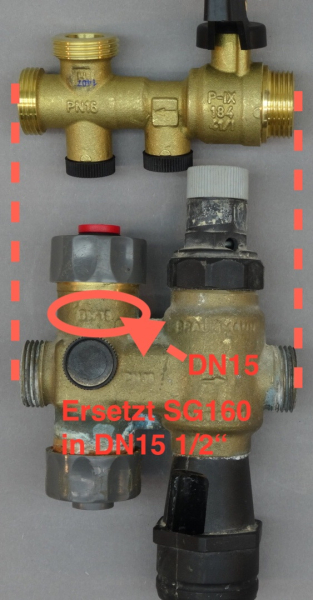 SG150 ersetzt SG160 1/2