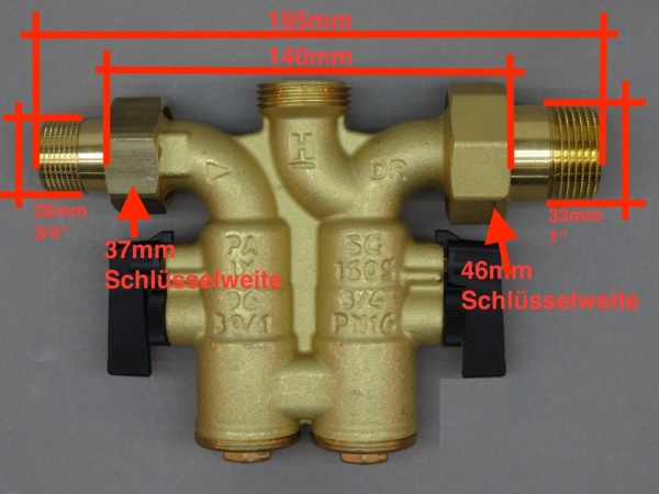 Bemassung SG160SD